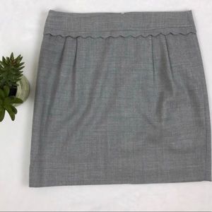 J Crew Gray Skirt
